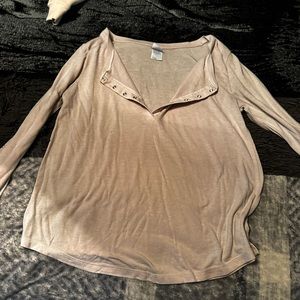 Pink, long sleeve shirt